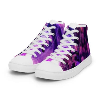 Men’s high top canvas shoes